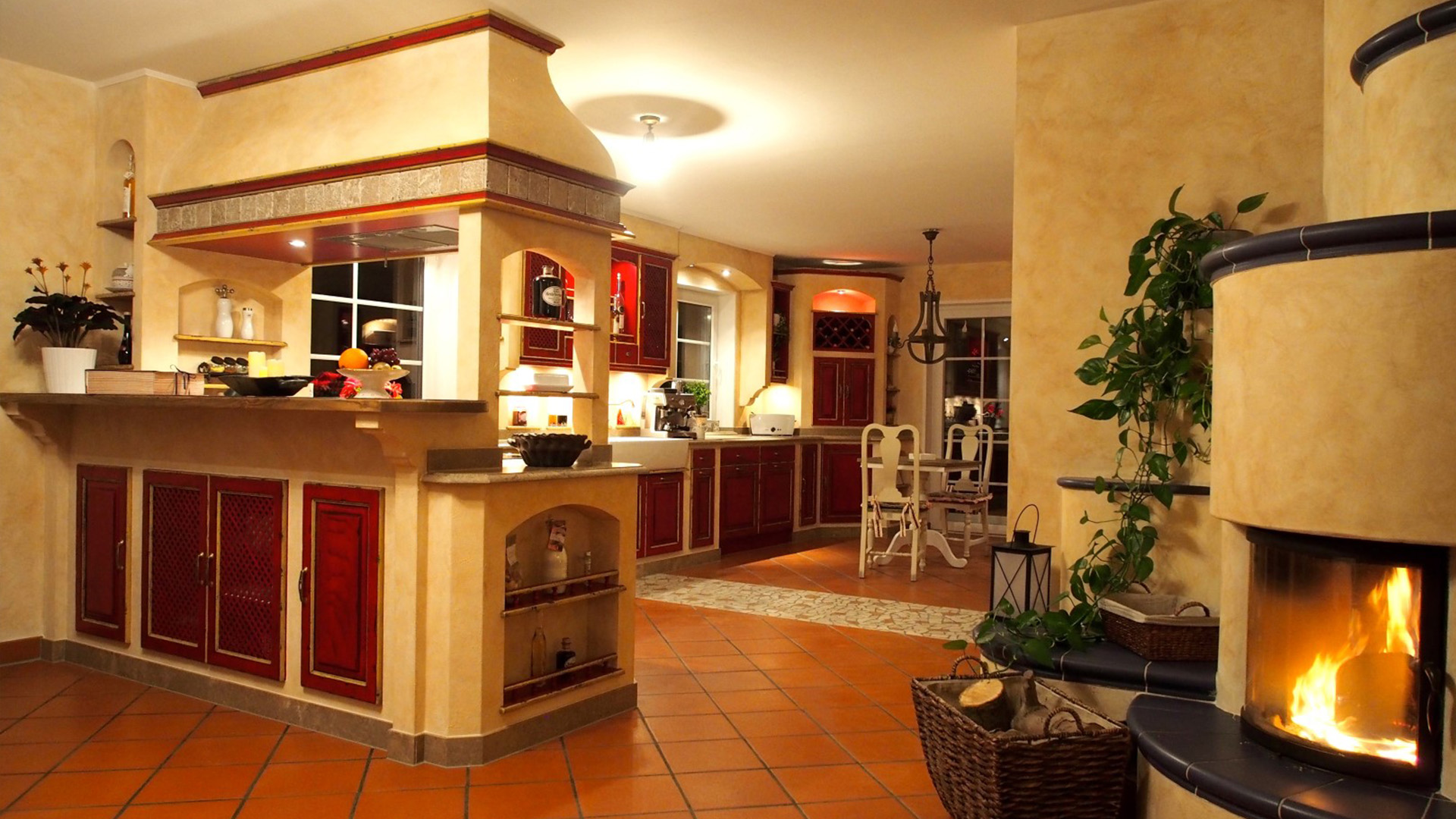 Mediterrane Landhausküchen im toskana Stil - Die Landhausküche